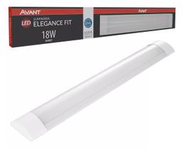 Luminária LED 18w Sobrepor 50cm 6500k Branco Frio - Avant