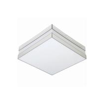 Luminária LED 25W 3000k Sobrepor Branco Bilbao 36x36 Tualux