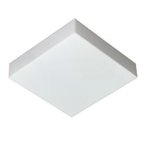 Luminária LED 25W 6500k sobrepor Valencia 36x36 Tualux