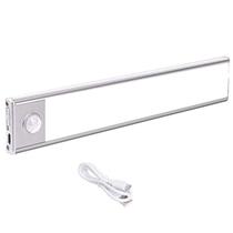 Luminaria LED 3 Tons Sensor de Presença Movimento 3 Modos USB Bateria Recarregavel Closet Armario Sala Quarto Iluminaçao Luminaria LED 3 Tons Sensor de Presença Movimento 3 Modos USB Bateria Recarregavel Closet Armario Sala Quarto Iluminaçao