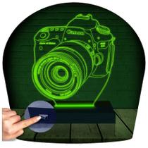 Luminária Led 3D Câmera Fotografia
