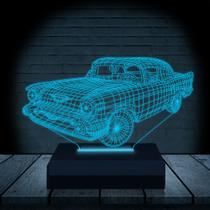 Luminária Led 3D Carro Abajur Presente Criativo Decoração