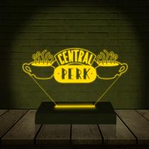 Luminária Led 3D Central Perk Friends Abajur Presente Criativo Decoração