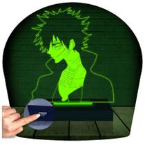 Luminária Led 3D Dabi Boku No Hero Abajur