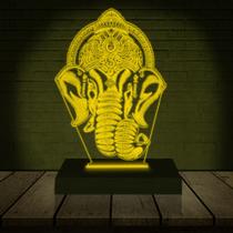 Luminária Led 3D Elefante India3