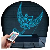 Luminária Led 3D Fairy Tail Abajur