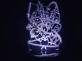 Luminária Led 3d Hora de Aventura Adventure Time