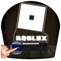 Luminária Led 3D Roblox Jogo Game Abajur