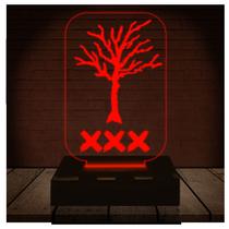 Luminária Led 3d XXXTentacion Abajur