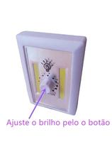 luminaria led 3w funciona com pilha