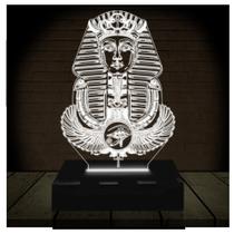 Luminária Led Abajur 3D Esfinge Egito - RB Criações