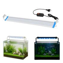 Luminaria Led Aquario 30cm a 40cm Azul e Branca Bivolt 9W