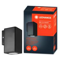 Luminaria Led Arandela Aplique Single Preta 2X11w Ledvance