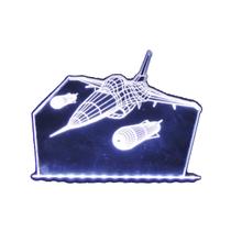 Luminaria LED - Aviao Caça 3D Luminaria LED - Aviao Caça 3D
