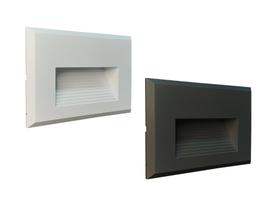 Luminária Led Balizador Embutir Parede Escada P/ Caixa 4x2 Luminária Led Balizador Embutir Parede Escada P/ Caixa 4x2