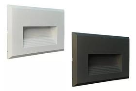 Luminária Led Balizador Embutir Parede Escada P/ Caixa 4x2 Luminária Led Balizador Embutir Parede Escada P/ Caixa 4x2
