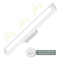 Luminária Led Barra Spot Recarregável S/ Fio Cozinha Armário