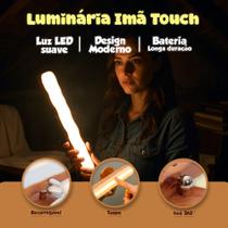 Luminária Led Bastão Sem Fio Com Suporte Magnético Portátil