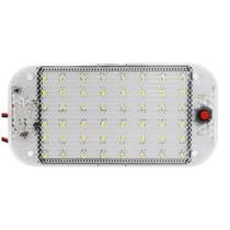 Luminaria Led Bivolt Caminhão 12v 24v 15cm A Prova Dagua Luminaria Led Bivolt Caminhão 12v 24v 15cm A Prova Dagua