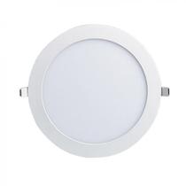 Luminaria led branca embutir redondo 12w 6500k ledbee