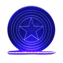 Luminaria LED - Capitao America