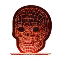 Luminaria LED - Caveira 3D Luminaria LED - Caveira 3D