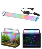 Luminaria Led Colorido RGB Aquario 30cm a 40cm Bivolt 9W Luminaria Led Colorido RGB Aquario 30cm a 40cm Bivolt 9W