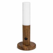Luminária LED com Sensor de Movimento Recarregável USB Amadeirado Luminária LED com Sensor de Movimento Recarregável USB Amadeirado