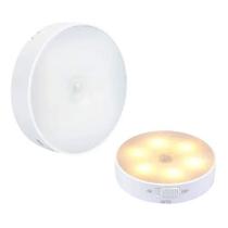 Luminária Led com Sensor de Presença Usb Branco Quente Luminária Led com Sensor de Presença Usb Branco Quente