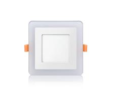 Luminária Led de embutir quadrada 9W 3 estágios 3W+6W 6500K Fria Elgin DEQ63-BFBF