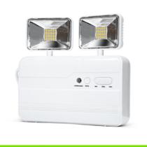 Luminária LED de Emergência 1200lm Bloco Autônomo 8W 6500K Lumanti - Iluminação Segura e Confiável