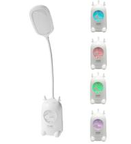 Luminária LED De Mesa Articulada Recarregável USB Flexível Com 3 Níveis De Claridade - Made Basics Luminária LED De Mesa Articulada Recarregável USB Flexível Com 3 Níveis De Claridade - Made Basics