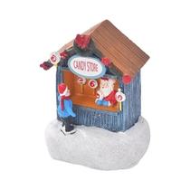 Luminária LED De Natal Em Formato De Casa De Pipoca Para Decoração De Festas, Escritórios E Luminária LED De Natal Em Formato De Casa De Pipoca Para Decoração De Festas, Escritórios E