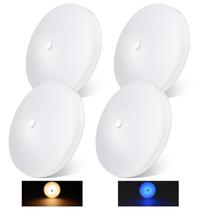 Luminária LED de teto Acegoo RV regulável 12 V 4,5", pacote com 4 Luminária LED de teto Acegoo RV regulável 12 V 4,5", pacote com 4