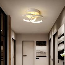 Luminária Led de Teto Plafon Branco Moderno Minimalista,Luz Morna 3000K 18W Bivolt GL8021-D - Global Iluminação