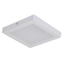 Luminária Led De Teto Sobrepor 18W Quadrado 6500K Bivolt Para Sala De Estar Jantar Quarto Banheiro Cozinha Casa