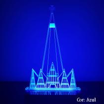 Luminária LED Decoração Mesa Bancada Sala Setup Catedral de Maringá Varias Cores