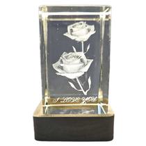 Luminária Led Decorativa Cristal Enfeite Mesa Casa Luxo Presentes Criativos Decoração