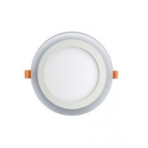 LUMINÁRIA LED ELGIN EMBUTIR 3 ESTÁGIOS REDONDA 24W 24,5cm 3000K BIV