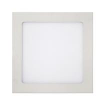 Luminaria led emb quadrada slim g ii 18w 6000k kian