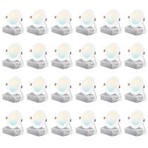 Luminária LED embutida Amico 4" 5CCT dimerizável 800 lm 10 W