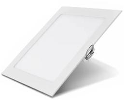 Luminaria led embutir 12w 6500k quadrada biv nitrolux