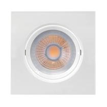 Luminaria Led Embutir Par20 7W 6500K Quadrada Brilia