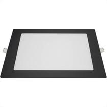 Luminaria Led Embutir Quadrada 18W 6500K 21,8 Blum Preto Luminaria Led Embutir Quadrada 18W 6500K 21,8 Blum Preto