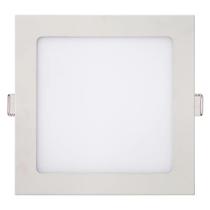 Luminaria led embutir quadrada slim 24w 6000k kian