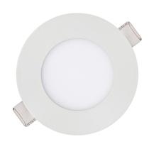 Luminaria led embutir redonda slim 3w 3000k kian