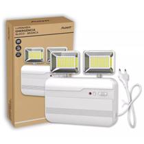 Luminaria Led Emergencia Bloco Evo 12w 6000K Branco Frio Bivolt 4h de Duração Branco 354071440 Avant