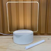 Luminaria Led Escrever De Caneta Lousa Quadro Mesa Anotacoes presente dia dos namorados