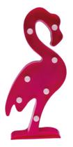 Luminária Led Flamingo 30cm Decoração Festa Infantil Abajur Luminária Led Flamingo 30cm Decoração Festa Infantil Abajur