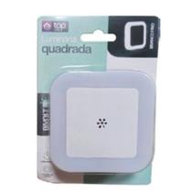 Luminaria LED Frio Branco de Parede Sem Fio Quadrada Bivolt TOP2027 Luminaria LED Frio Branco de Parede Sem Fio Quadrada Bivolt TOP2027